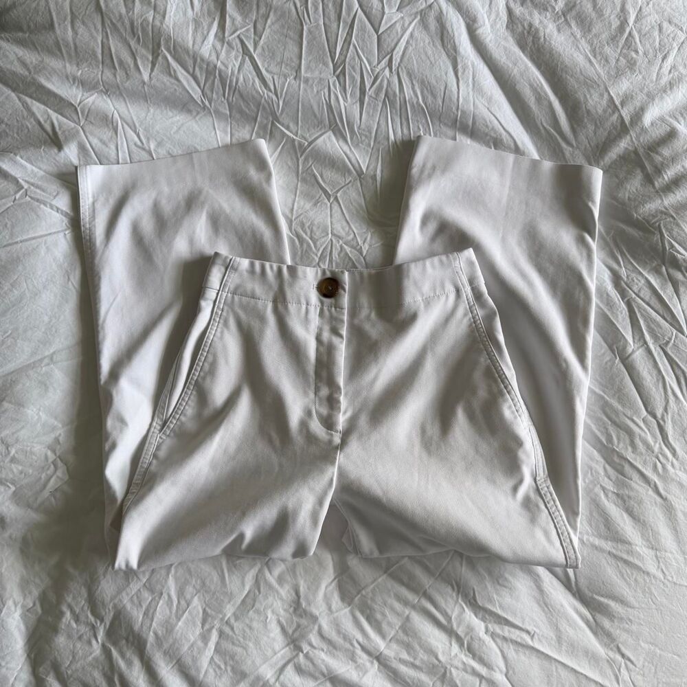 Ann-taylor Women's White Trousers